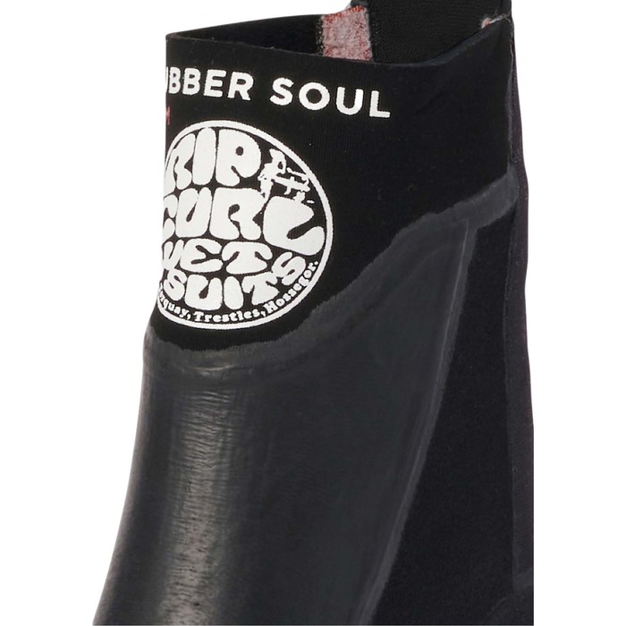 2024 Rip Curl Rubber Soul Plus 5mm Hidden Split Toe Wetsuit Boots 112MSA - Black